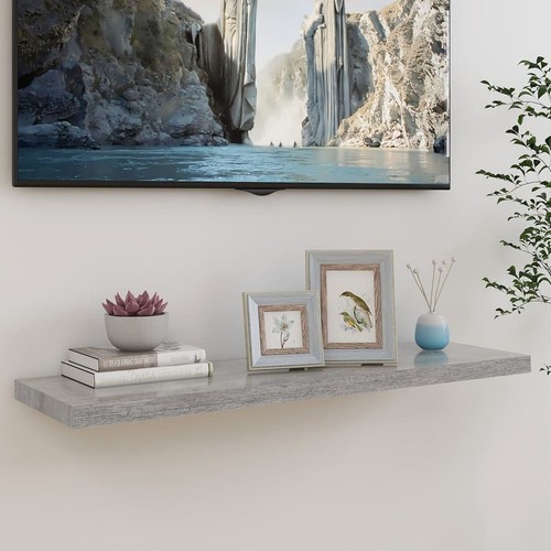 Floating wall shelf concrete - wall,